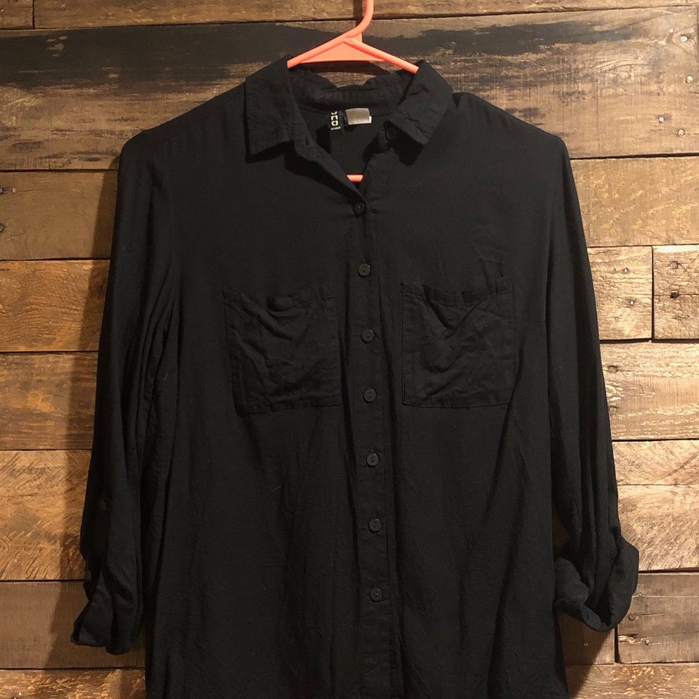 H&M Black Blouse